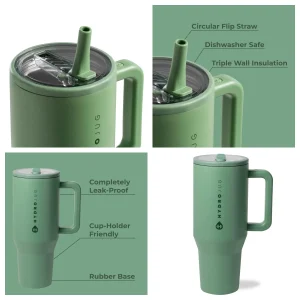 40oz Water Bottle with Handle
