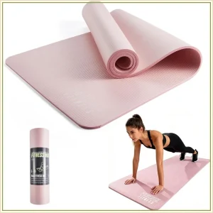 Extra Thick Yoga Mat with Carry Strap