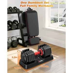 XDDIAS Adjustable Dumbbell Set of 2