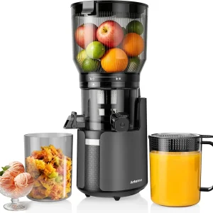 Masticating Cold Press Juicer with Wide Feed Chute