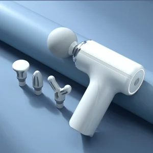 Portable Electric Massage Gun with Replaceable Massage Heads