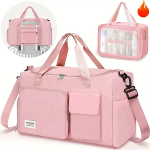 Fitness Sports Waterproof Gym Bag with Dry/Wet Separation