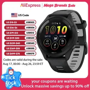 Garmin Forerunner 265 Sports Smartwatch with GPS