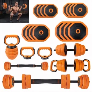 Adjustable 44lb Weight Set Home Gym